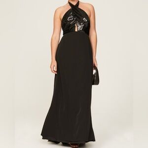 Halston Lacey Gown, 12